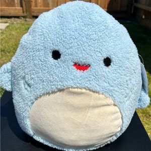 Squishmallow Official Kellytoy Fuzz-A-Mallows 12 Inch, Davie Shark